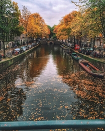Reguliersgracht in Amsterdam The Netherlands