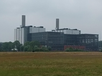 Retired gas turbine power plant