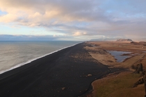 Reynisfjara Coast Line Iceland 