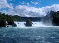 Rhine Falls near Schaffhausen Switzerland 