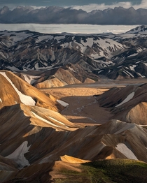 Rhyolite Mountains Iceland 
