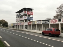 Riems France F Road circuit pit lane and start finish straight Last used in  for f and closed in 