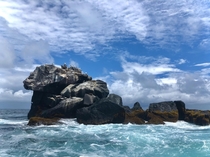 Right off of Isabela islands coast in the Galapagos 