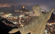 Rio de Janeiro seen from Christ the Redeemer 