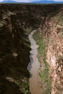 Rio Grande Gorge near Taos NM 