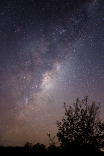 Rising Milky Way Olinda Victoria Australia 