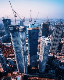 Rising number of skyscrapers in Mumbai
