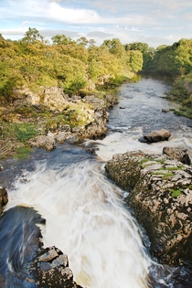 River in Yorkshire Dales England 