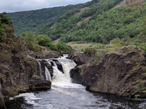 River Rheidol in the Rheidol Valley Wales 