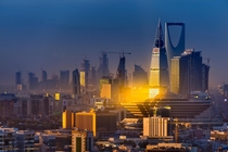 Riyadh Skyline Capital of Saudi Arabia 