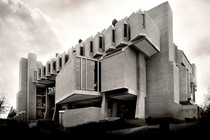 Robert H Goddard Library at Clark University - Worcester MA - John M Johansen x