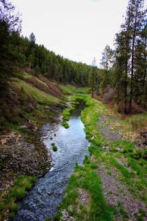 Rock Creek Spring Runoff Washington State OC 
