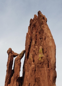 Rock formation at Garden of the Gods Colorado 