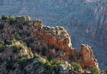 Rock Slabs at the Grand Canyon AZ USA 
