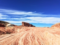 Rock waves at Valley of Fire NV 