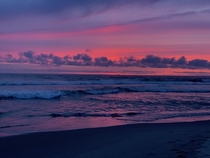 Rockaway Beach OR talk about a cotton candy sky