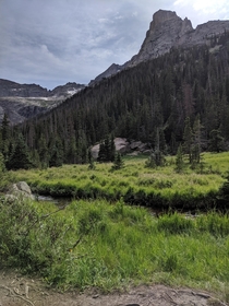 Rocky Mountain National Park - along the trail to Black Lake 