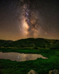Rocky Mountain National Park Perseid Meteor Shower 
