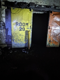 Room  in underground storage facility
