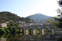 Roquebrun Hrault Languedoc-Roussillon-Midi-Pyrnes France 