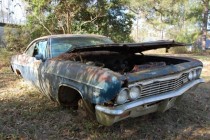 Rotting remains of a  Impala SS  in southeast Texas OCalbum in comments