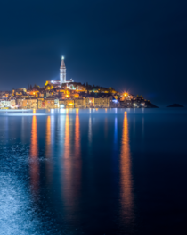 Rovinj-Croatia nightscape