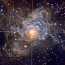 RS Puppis - x More Massive And  Times Brighter Than Our Sun 