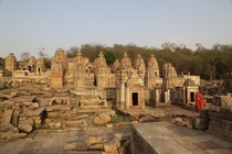 Ruins of Bateshwar Hindu temples Padavali Chambal Valley India