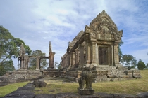 Ruins of Preah Vihear temple Cambodia Khmer Empire th-th century 