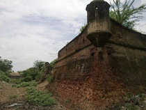 Ruins of Vandavasi Fort Thiruvannamalai TN India Abandoned since  after British defeat the French in the Battle of Wandiwash