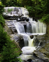 Sable Falls in UP Michigan -  x