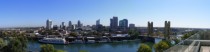 Sacramento skyline USA 
