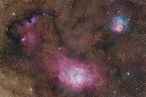 Sagittarius Triplet  Photographed by Ignacio Diaz Bobillo