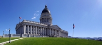 Salt Lake Citys beautiful Capitol Building Utah  x-post rUnitedStatesofAmerica