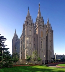 Salt Lake Temple - Salt Lake City UT - Truman O Angell 