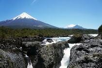 Saltos del Petrohu and Volcan Osorno Lakes Region Chile 