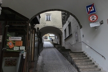 Salzburg Austria Cobbled Street amp Staircase