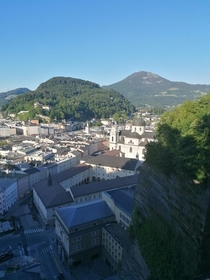 Salzburg Austria from above