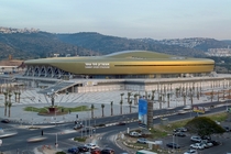 Sammy Ofer Stadium Haifa Israel by KSS GROUP 