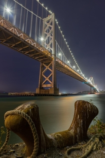 San Francisco Bay Bridge From Below