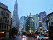 San Francisco in the Rain 