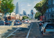 San Francisco My oil painting