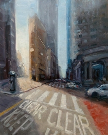 San Francisco My oil painting on canvas x inches