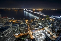 San Francisco waterfront and Bay Bridge 