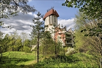 Sanatorium Lesnoe Abandoned after Chernobyl disaster Rudnya Belarus 