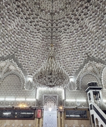 Sanctuary at the Abu Hanifa Mosque in Baghdad 