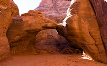 Sand Dune Arch Arches National Park Utah 