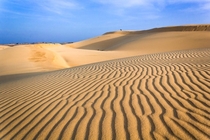 Sand dune in Phan Thiet Vietnam 