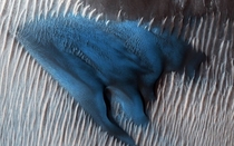 Sand dunes in Lyot Crater on Mars as seen by the Mars Reconnaissance Orbiter
