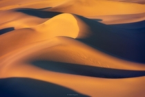 Sand dunes of Death Valley CA 